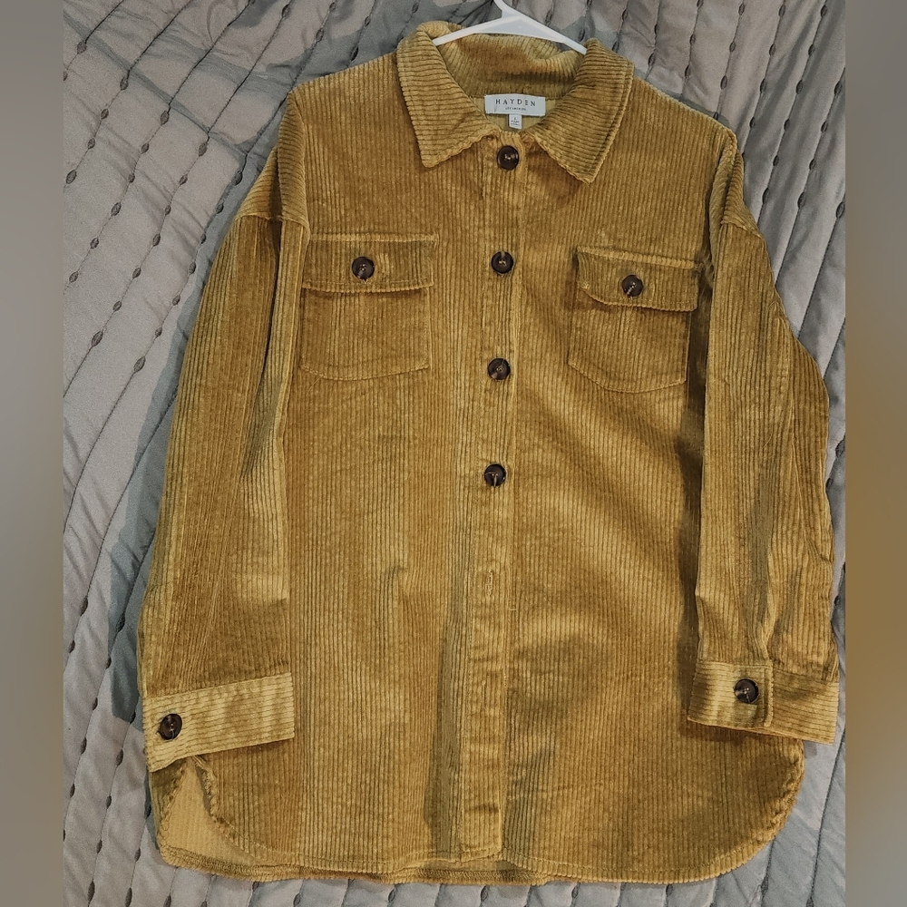 Hayden Honey Corduroy  Jacket. New Without Tags